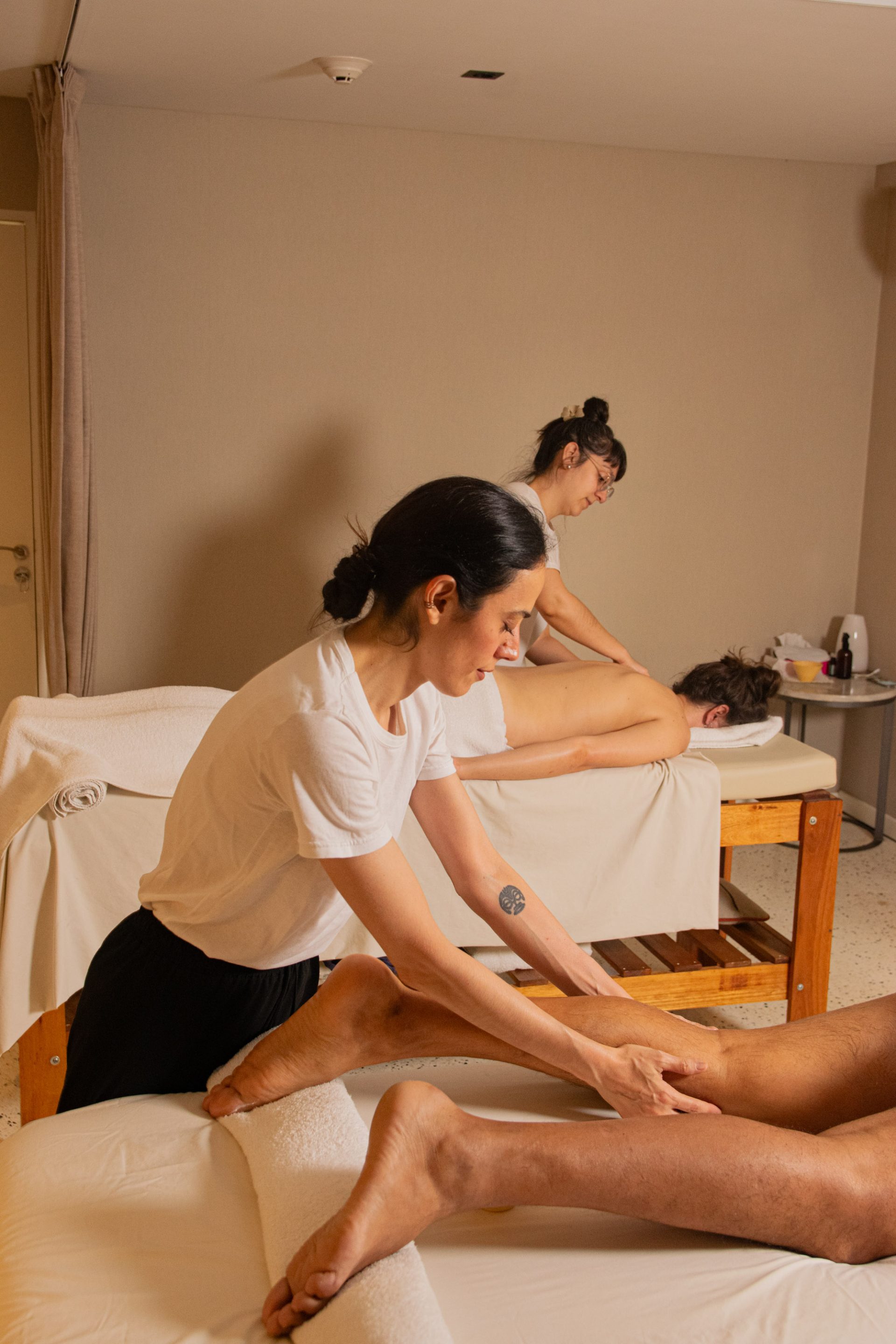 Masajes simultáneos